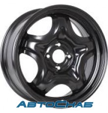 Диск 6.5Jx16H2 4x100 ET50 d60.1 LADA Vesta черный(ТЗСК)